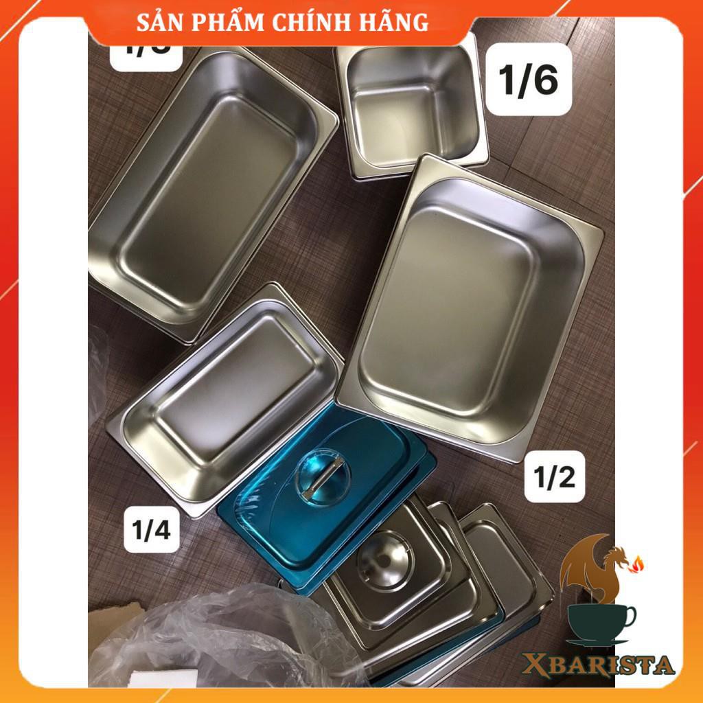 [Sỉ] Khay Inox Cao Cấp Đựng Topping, Chè, Trân Châu (CÓ NẮP) Sâu 10cm Tiện Lợi - Xbarista Store - Xbarista Store | BigBuy360 - bigbuy360.vn