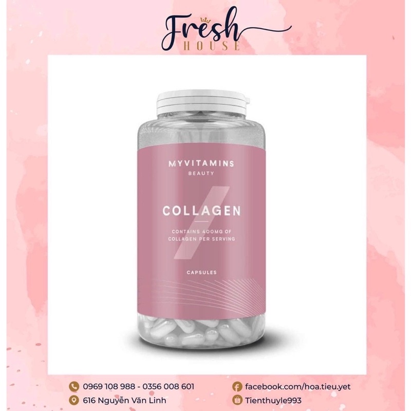 VIÊN UỐNG RETINOL / COLLAGEN MYVITAMINS