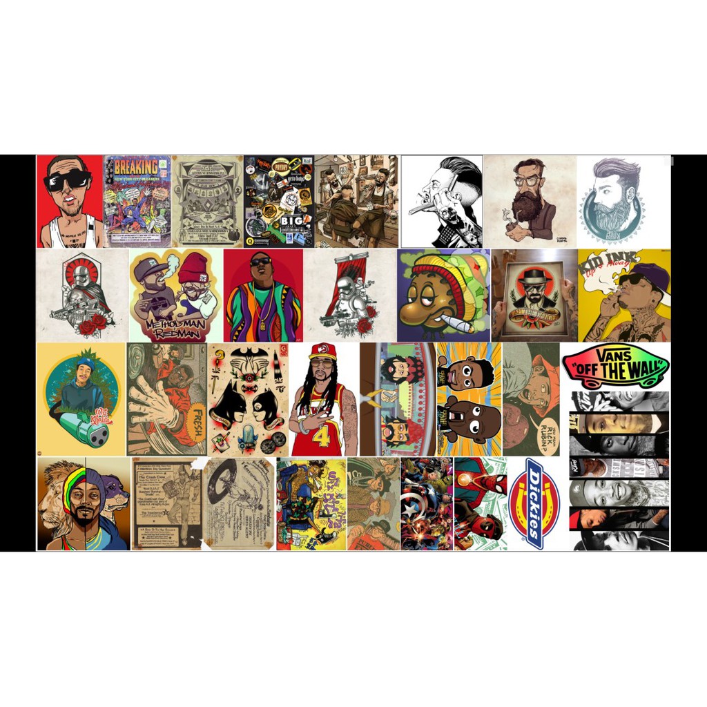 STICKER Dán Vali, xe, barber shop, Mũ bảo hiểm , macbook, đàn, tường... Nhập mã VANG3SP để giảm 15k khi mua từ 3 set