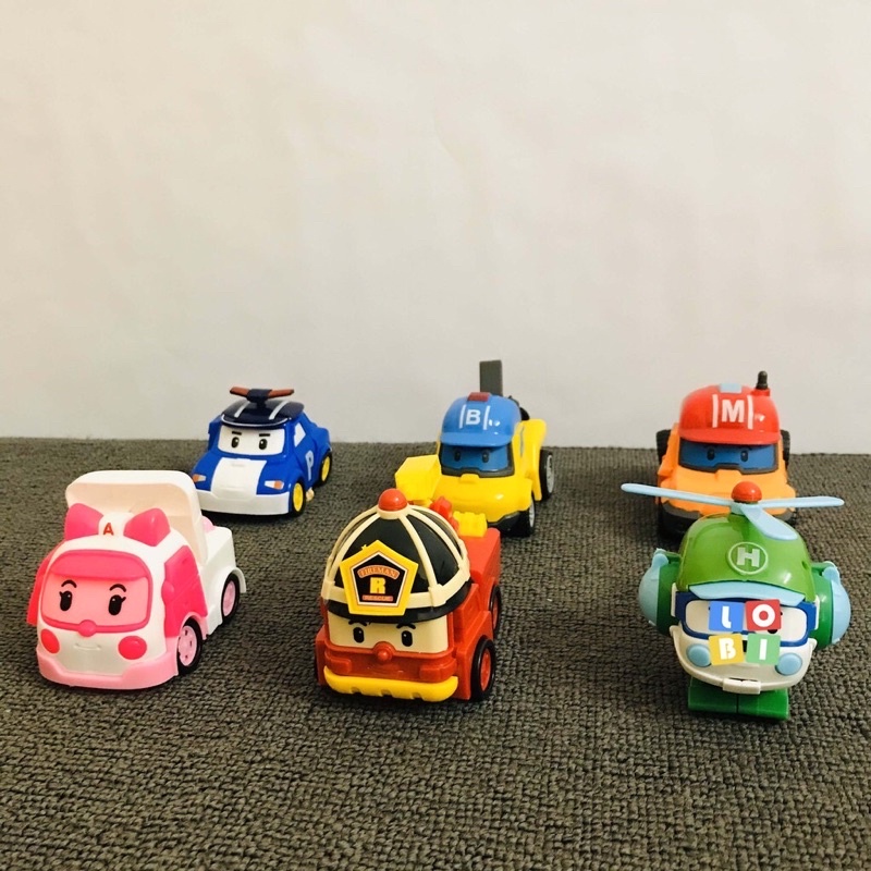 Robocar Poli R obot Biến Hình Siêu Xe Robot 6 Trong 1- Mô hình xe Bus