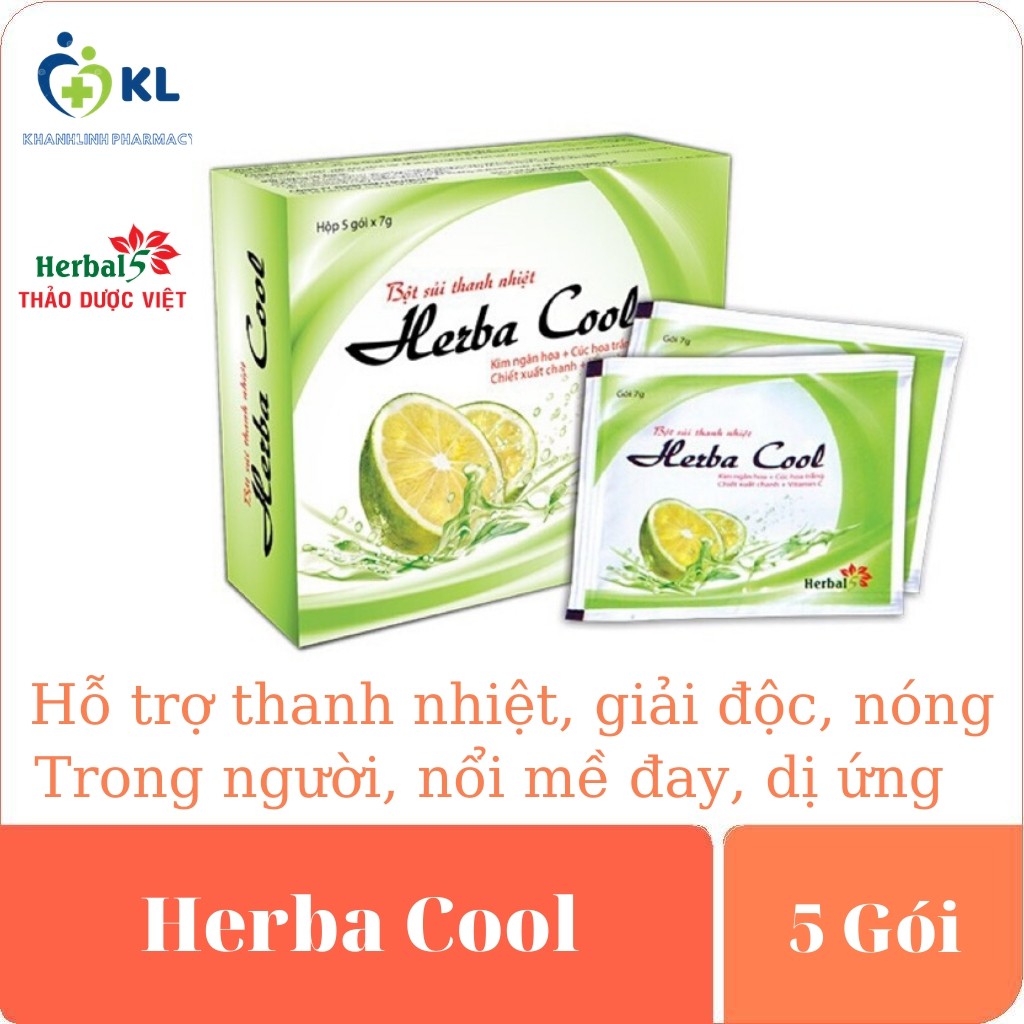 Bột Sủi Thanh Nhiệt Herba Cool