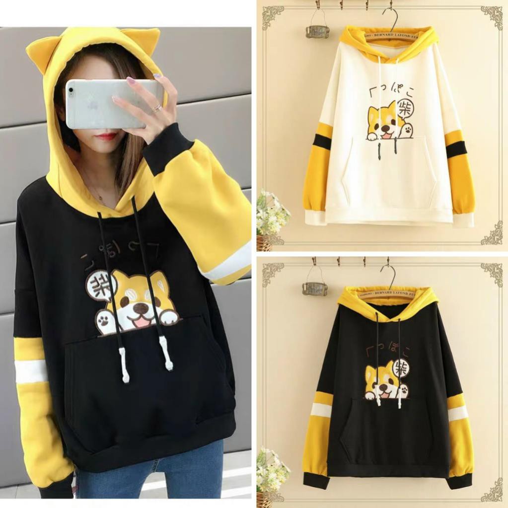 ÁO KHOÁC NỈ, ÁO KHOÁC UNISEX DÂY KÉO ANGEL LAND