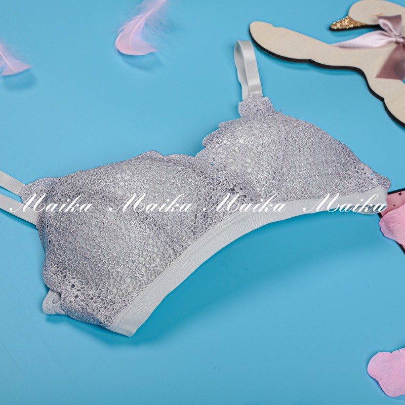 Áo lót ren su baby hoa đào xuất nhật không gọng , đệm mỏng nâng ngực phụ kiện thời trang  MAIKA | BigBuy360 - bigbuy360.vn