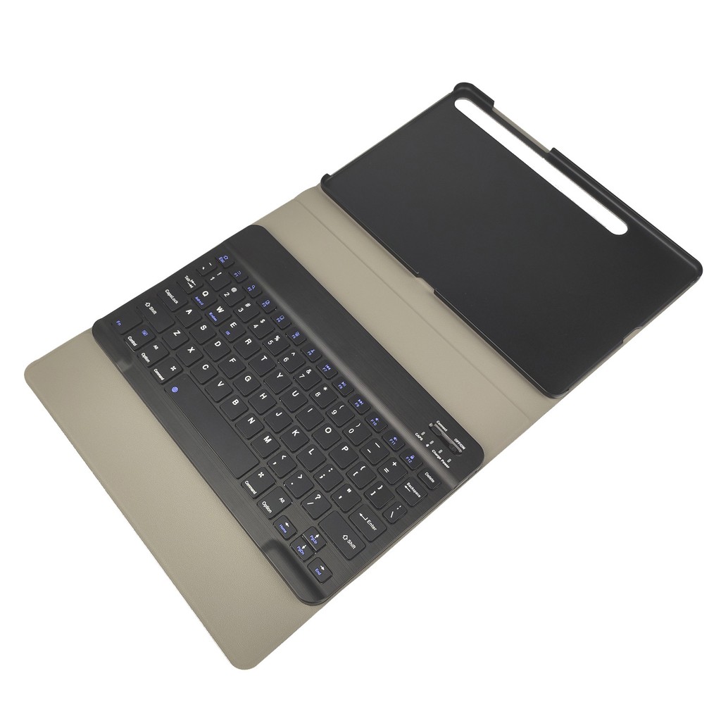 Bao Da Kèm Bàn Phím Không Dây Cho Samsung Galaxy Tab S7 Plus 12.4 Inch Sm-T975 T970