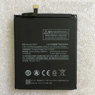 Thay pin xiaomi mi5x chính hãng