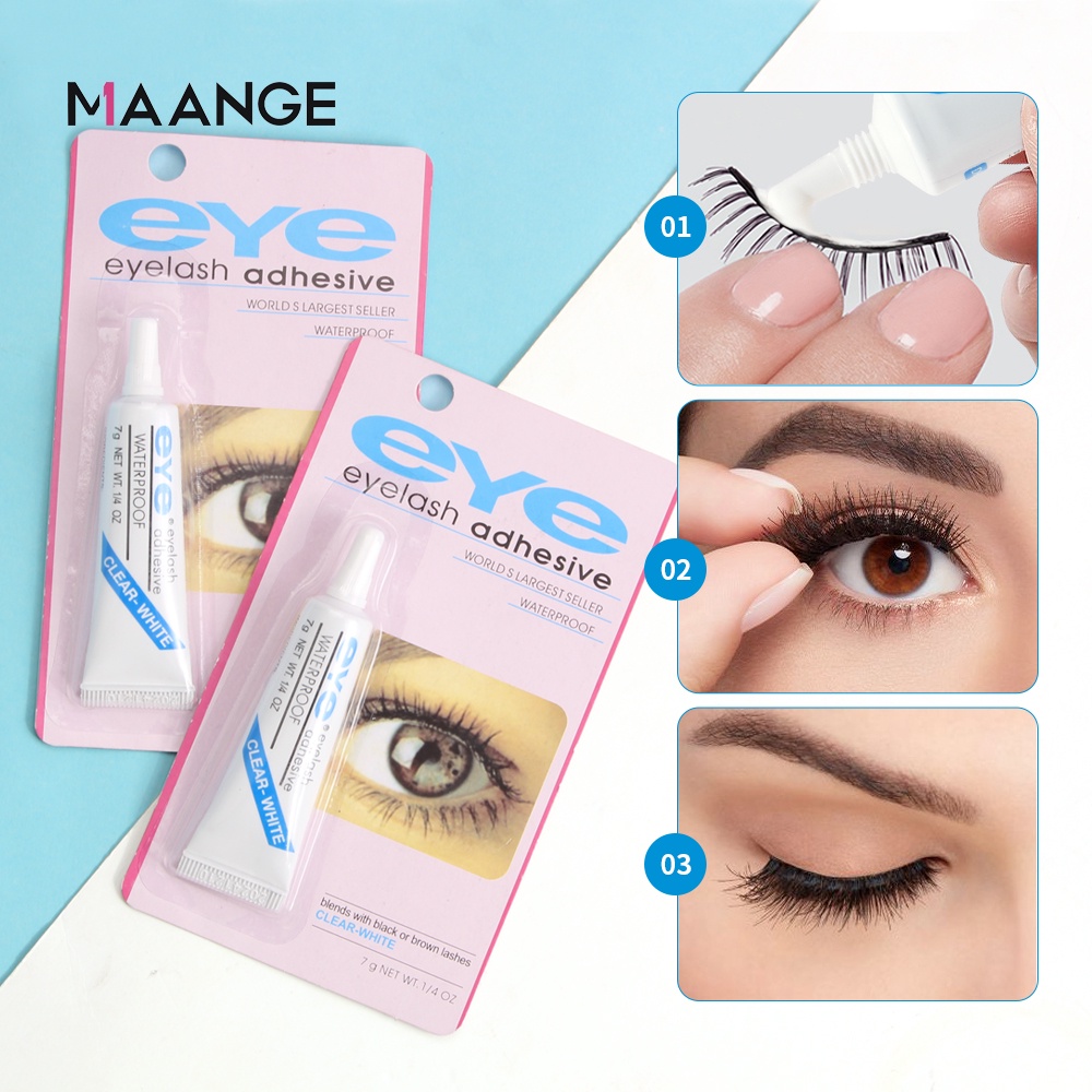 Keo dán mi MAANGE nhanh khô không dễ rơi ra tiện dụng