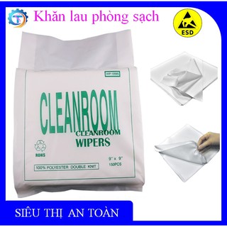 Khăn lau phòng sạch 1009SLE chống tĩnh điện , chống trầy xước , sạch bụi -CLEANROOM WIPER