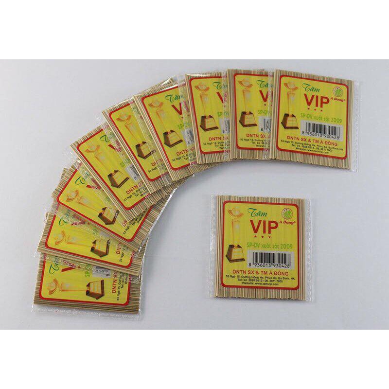 5 Gói tăm Vip cao cấp Á Đông 40 que/1 gói