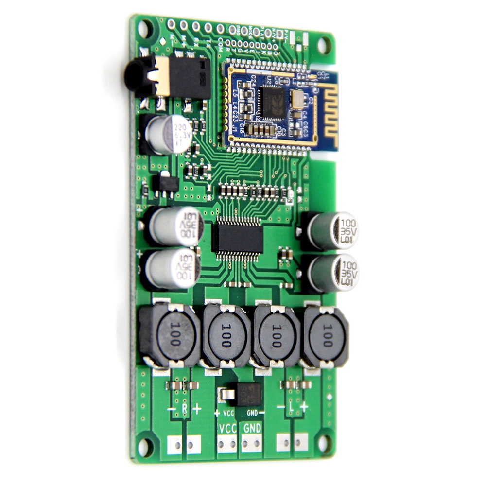 Bảng mạch khuếch đại âm thanh AIDEEPEN bluetooth 5.0 2 * 15W / 10W hỗ trợ AUX