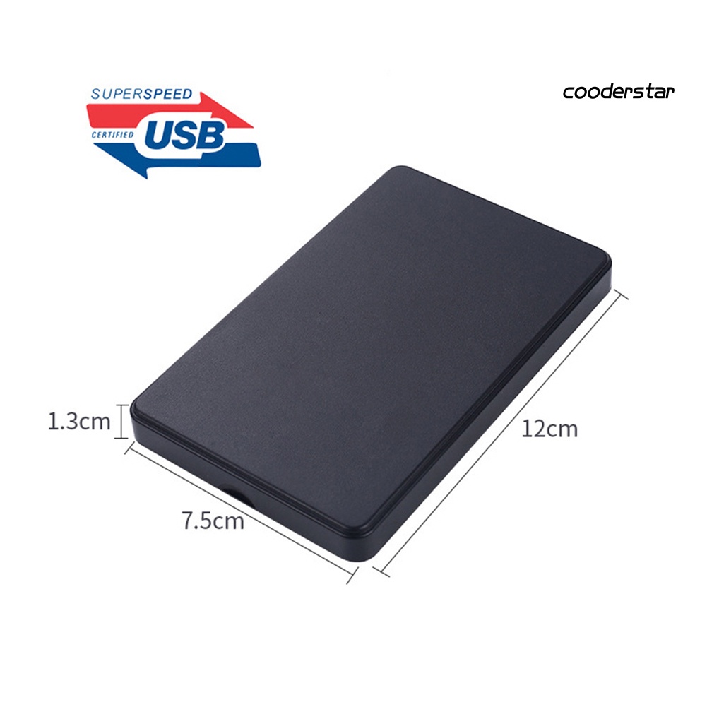 COOD-st USB 3.0 5Gbps High Speed 2.5inch SATA External HDD Mobile Hard Disk Case Box