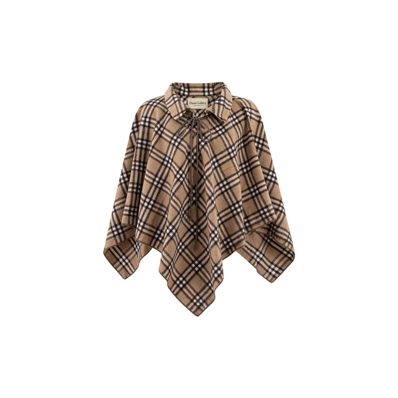 HAAN GALLERY áo choàng Cape chất liệu cashmere sang trọng giữ nhiệt | BigBuy360 - bigbuy360.vn
