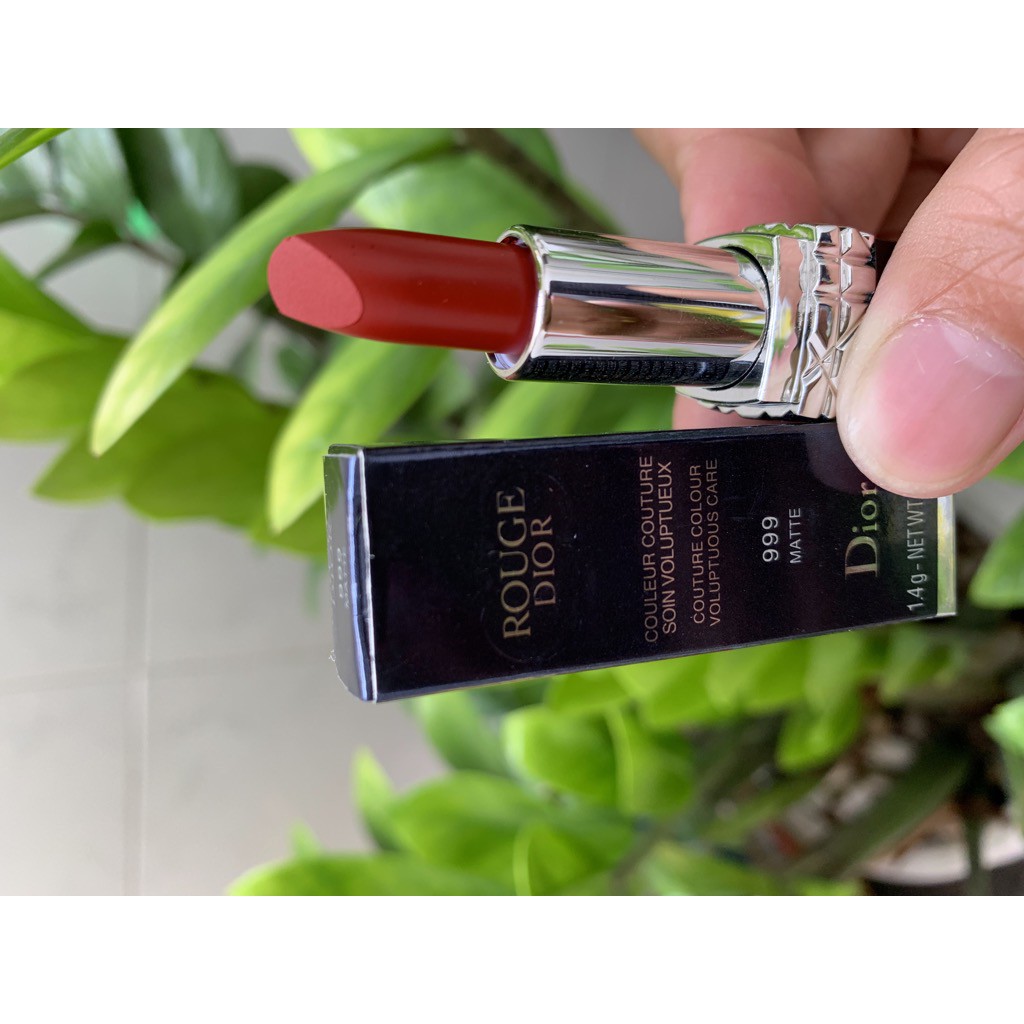 SON MÔI DIOR VỎ ĐỎ MINI MÀU 999