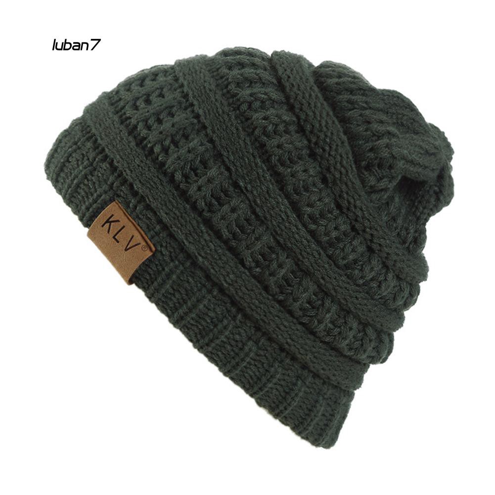 Mũ Len Beanie Thời Trang Giữ Ấm Cho Bé