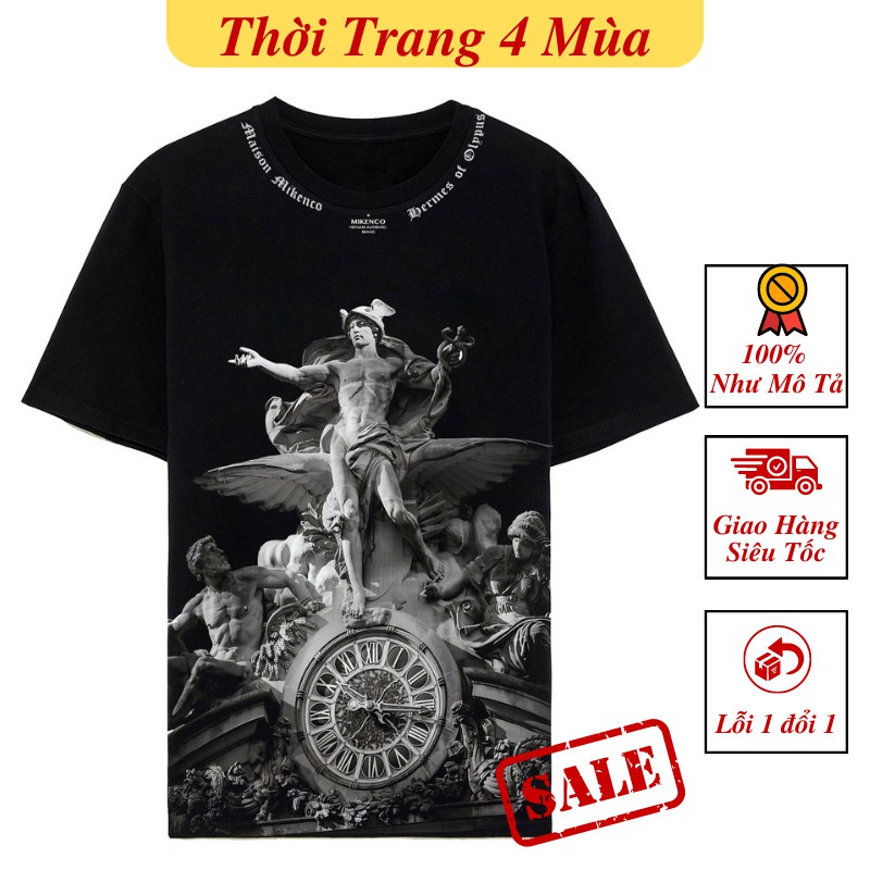 Áo phông mikenco hót hít nam nữ (video cận chất) - Áo cộc, thun UNISEX form thụng cotton thời trang - Hàng mới về