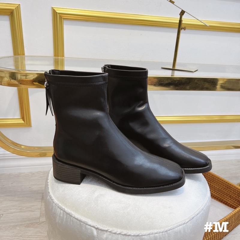 Boot lửng dáng bệt mũi tròn siêu xinh