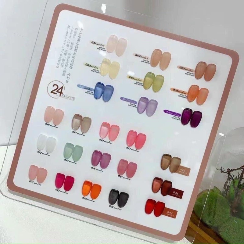 SET GEL THẠCH 24 MÀU