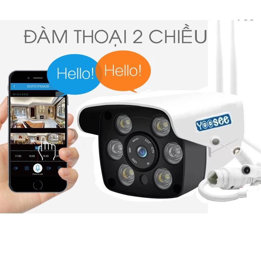 Camera wifi GOVIZ ngoài trời 2R6LED 3.0Mpx Full HD chống nước xem đêm rõ nét