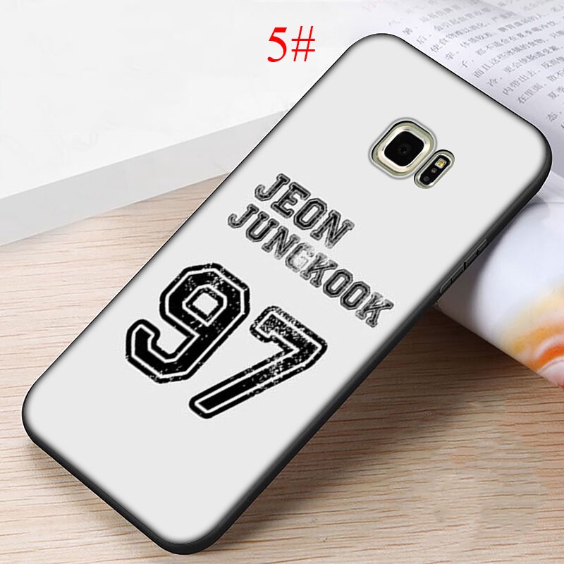 Ốp Điện Thoại Mềm Hình Jungkook Bts Cho Samsung A3 A5 A7 A8 A9 A6 Plus J6 2018