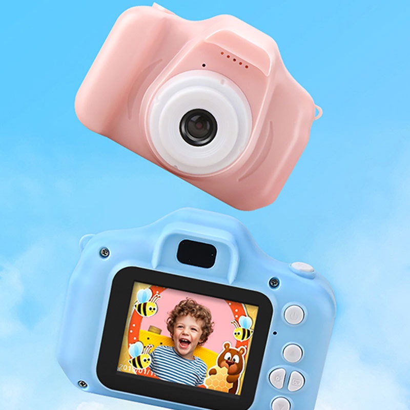 Máy ảnh kỹ thuật số mini 2.0 inch 1080P dùng thẻ nhớ Ngôn ngữ Tiếng Anh (có bảo hành) | BigBuy360 - bigbuy360.vn