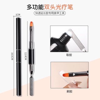 cọ đắp gel 2 đầu