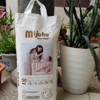 Combo 50 Bỉm Quần Mijuku Xuất Nhật size từ M đến 3XL