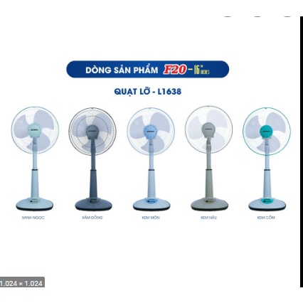 ⚡⚡ Quạt lỡ Senko L-1638 Bảo Hành 12 Tháng