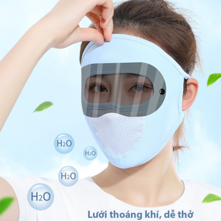 Khẩu trang ninja vải kháng khuẩn HOTAXA, khẩu trang chống nắng chống bụi che kín mặt đẹp thời trang cao cấp KT01