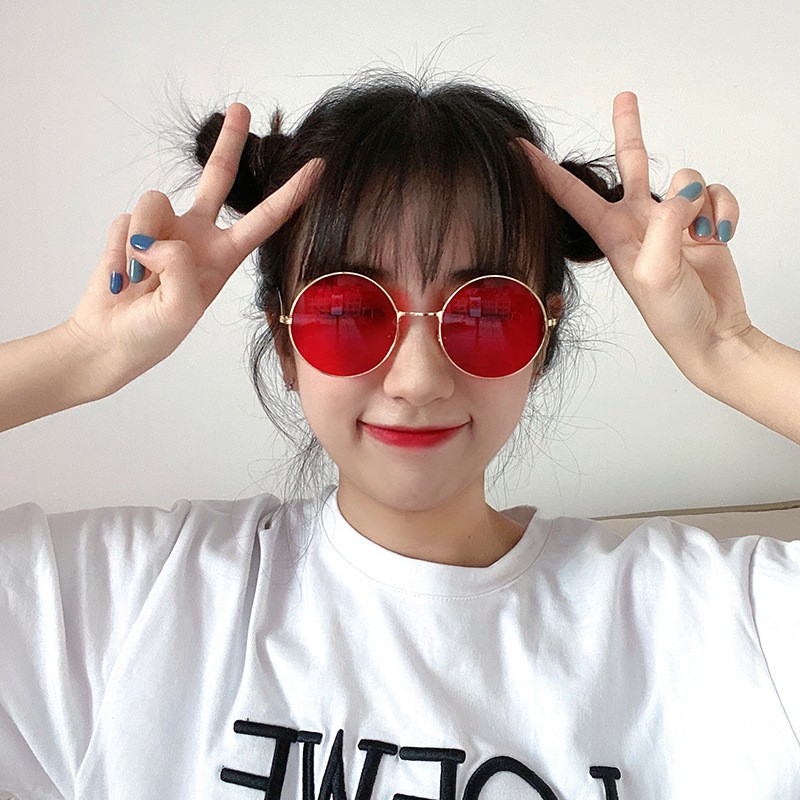 Kính mắt thời trang Eyes Light T223 nữ gọng kính kim loại pha nhựa nhiều màu