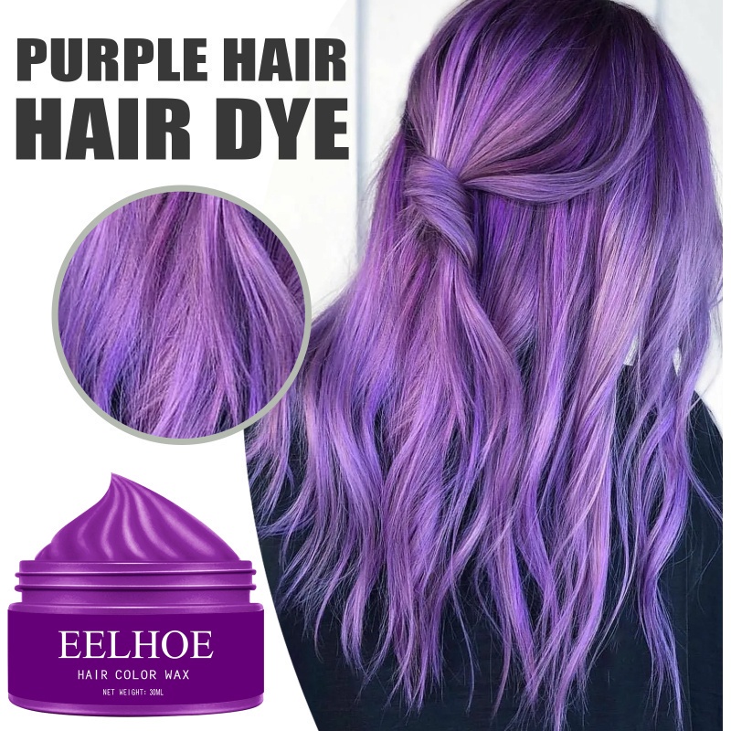 （In stock)eelhoe Hair color treatment Hair Color Hair Dye 30ml Fashion Color  oxidizer EElhoe 30ml disposable hair 30ml disposable hair dye colorful hair wax hair mud