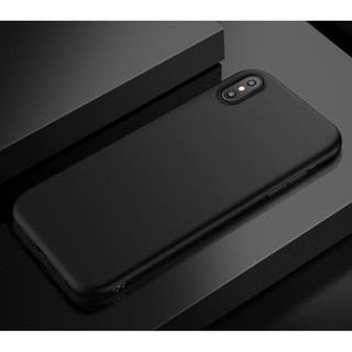 Ốp lưng silicon màu đen iPhone X/XS