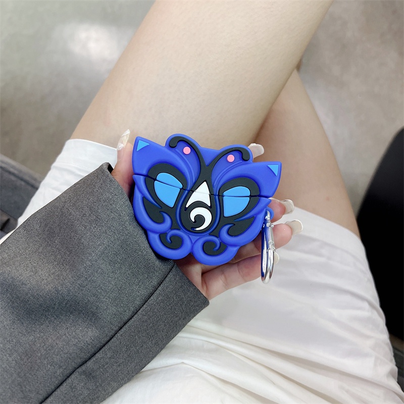 Vỏ Bảo Vệ Hộp Sạc Tai Nghe OPPO Enco Air2 Pro TWS Hình Cá Mập 3D Dễ Thương Chống Rơi Vỡ Cho OPPO Enco Air 2 Pro