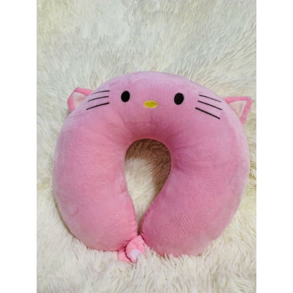 Gối chữ U, tựa cổ hình thú đi du lịch, đi xe ô tô, ngồi văn phòng...chống mỏi cổ nhiều màu