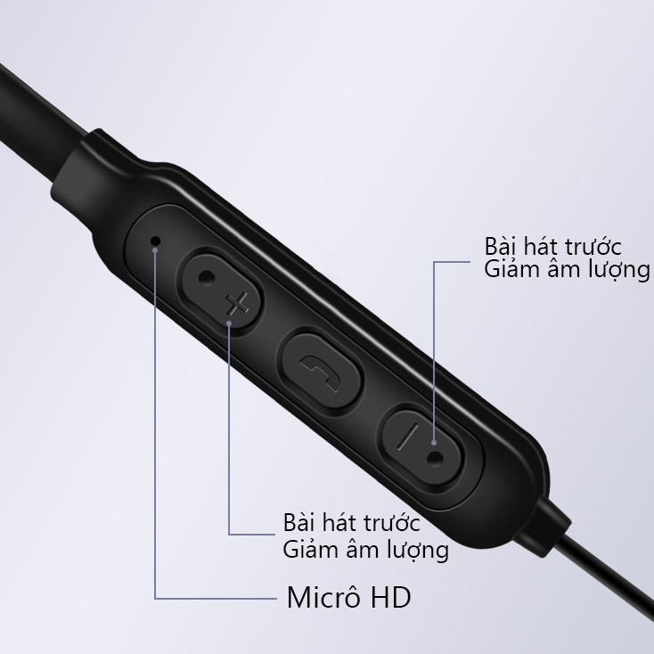 Tai Nghe Bluetooth đeo cổ cực hot - Y36 Công Nghệ Âm Thanh 9D Hifi, Pin Siêu Khủng, Đàm Thoại Rõ Nét, Chống Nước