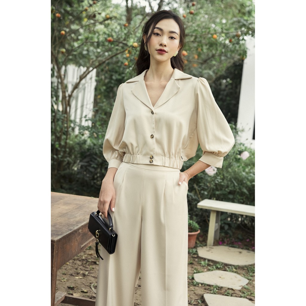 Quần Culottes cạp chun Emspo QL1237
