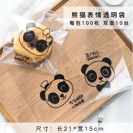 100 TÚI ĐỰNG BÁNH CÁC LOẠI - MẪU HÌNH BÁNH, HANDMADE, GẤU TRÚC