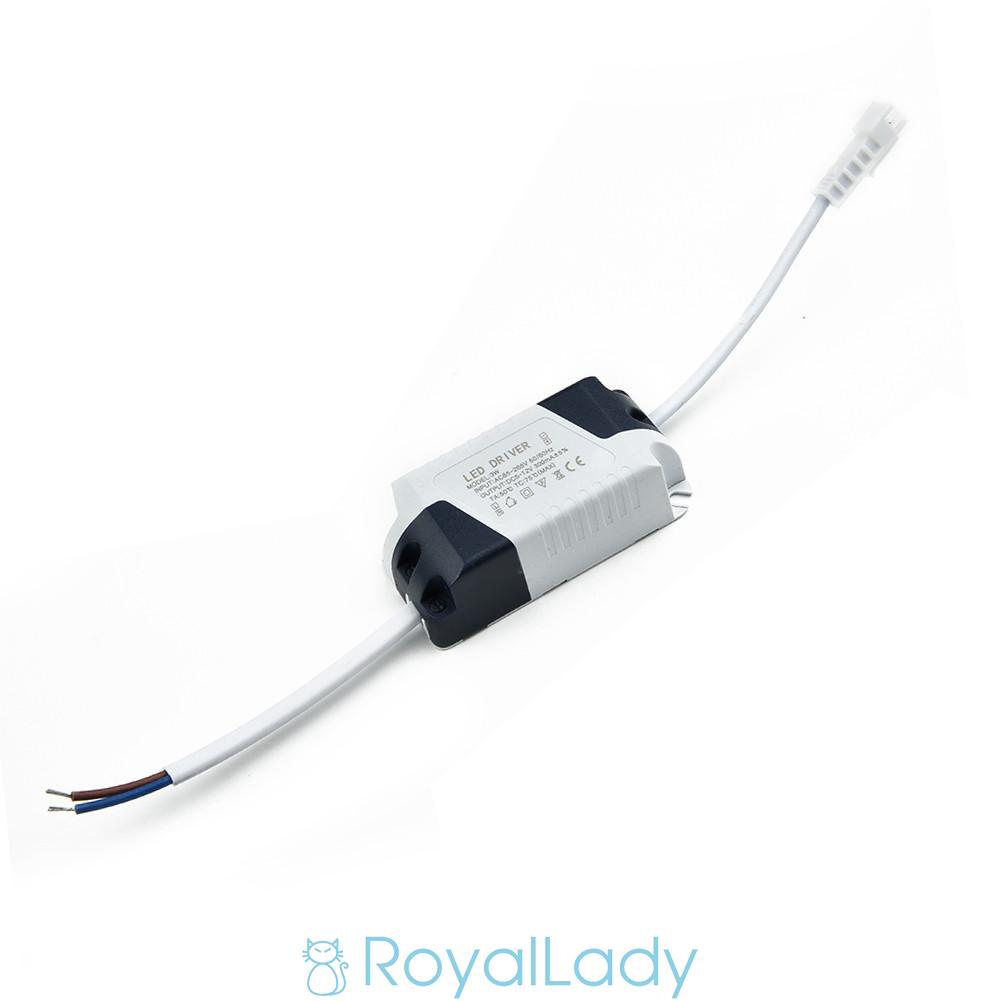 LED Driver Lamp Plastic Power Supply 1-3W/4-7W/8-12W/12-18W AC-DC Home
