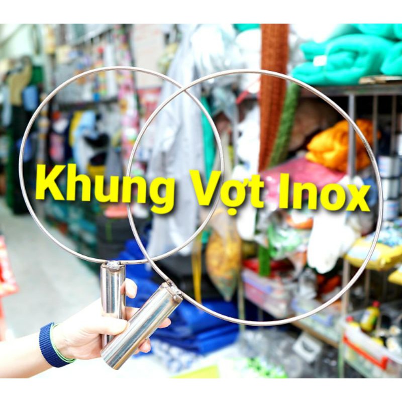 Khung Vợt Inox Vuông,Tròn