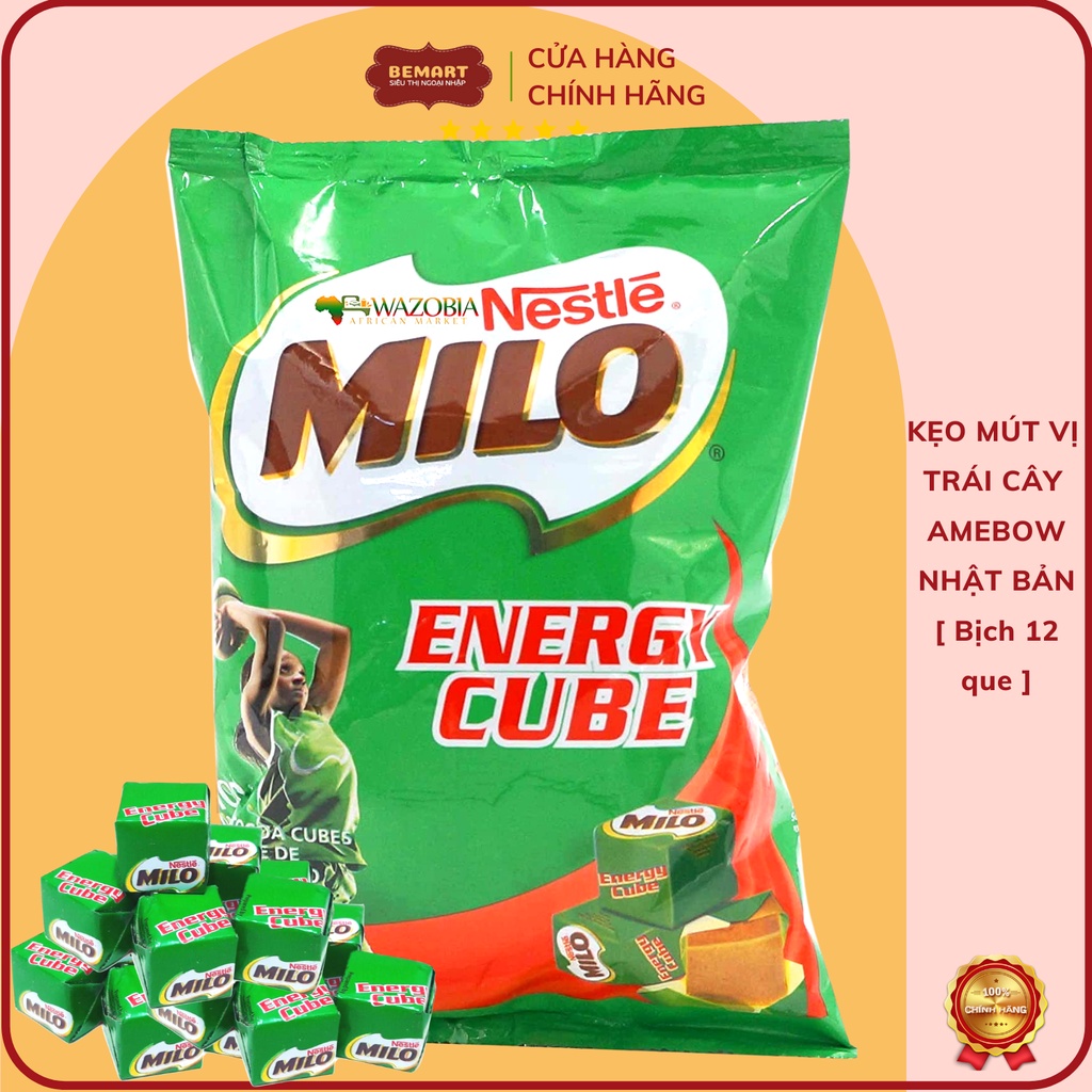 MILO CUBE GÓI 100 viên 275gr Thái Lan Date 30/9/2024