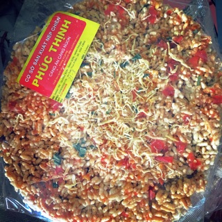 Bánh nếp chiên chà bông