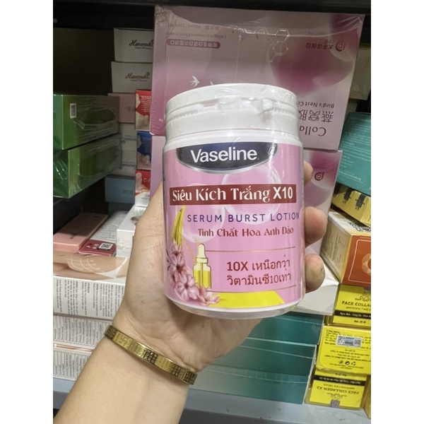 SIÊU KÍCH TRẮNG VASELINE X10  Hàng Xịn