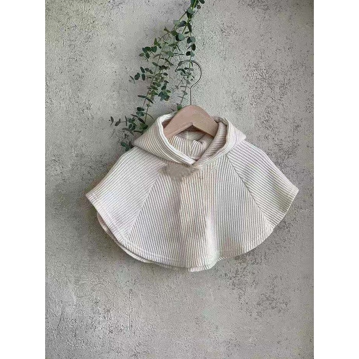 Áo Choàng Có Mũ Trùm Thời Trang Xuân Thu Dành Cho Bé Trai Bé Gái