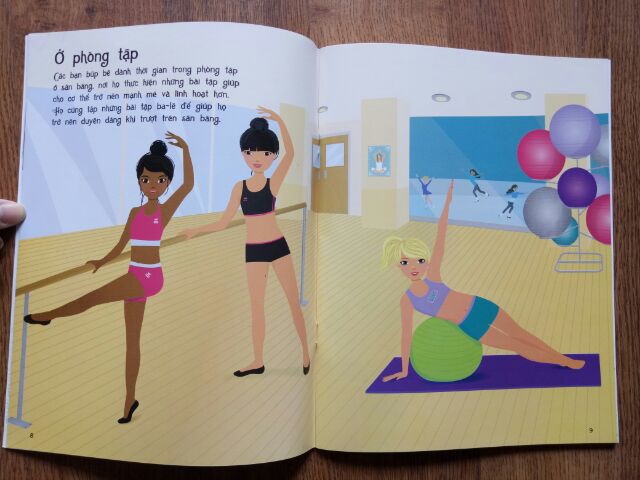 Sách - Dán Hình Sáng Tạo Trang Phục Búp Bê - Duyên Dáng Trên Sân Băng | BigBuy360 - bigbuy360.vn