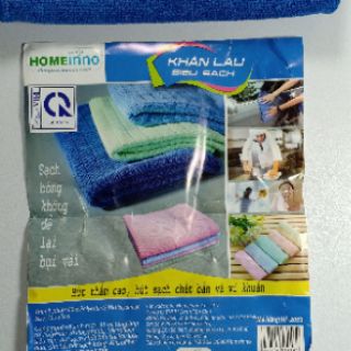 Khăn đa năng Homeinno vải Microfiber 30x35