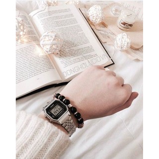 Đồng Hồ nữ Casio LA680 Silver Chính hãng