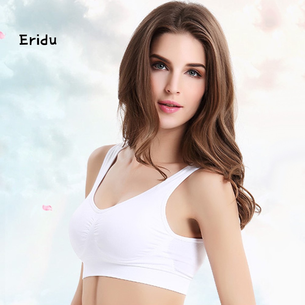 Eri_wxtz. Áo Lót Định Hình Yoga Không Dây Một Lớp Gợi Cảm Thời Trang Cho Nữ