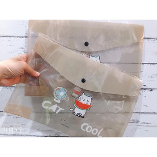 [MOSHI MOSHI] BÌA ĐỰNG HỒ SƠ MOSHI MOSHI (A4)
