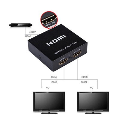 Bộ chia 2 cổng HDMI 1 phát ra 2 màn hình