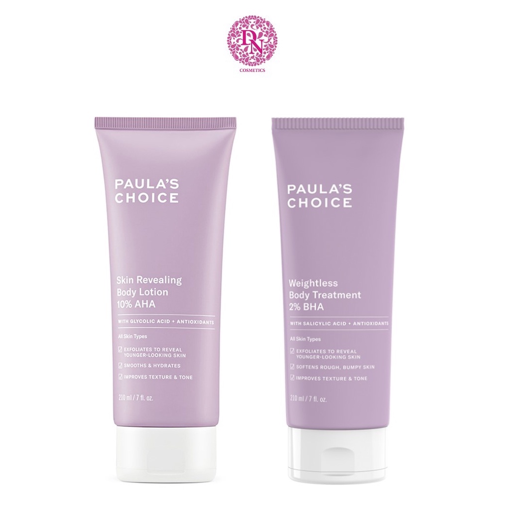 Kem dưỡng thể Paula's Choice 2% BHA Weightless Body Treatment 2% BHA 210ml