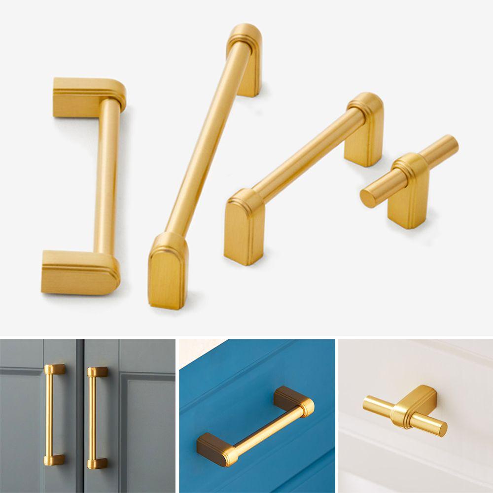 Tay Nắm Cửa Tủ Bằng Đồng Thau Sang Trọng 1 Cái