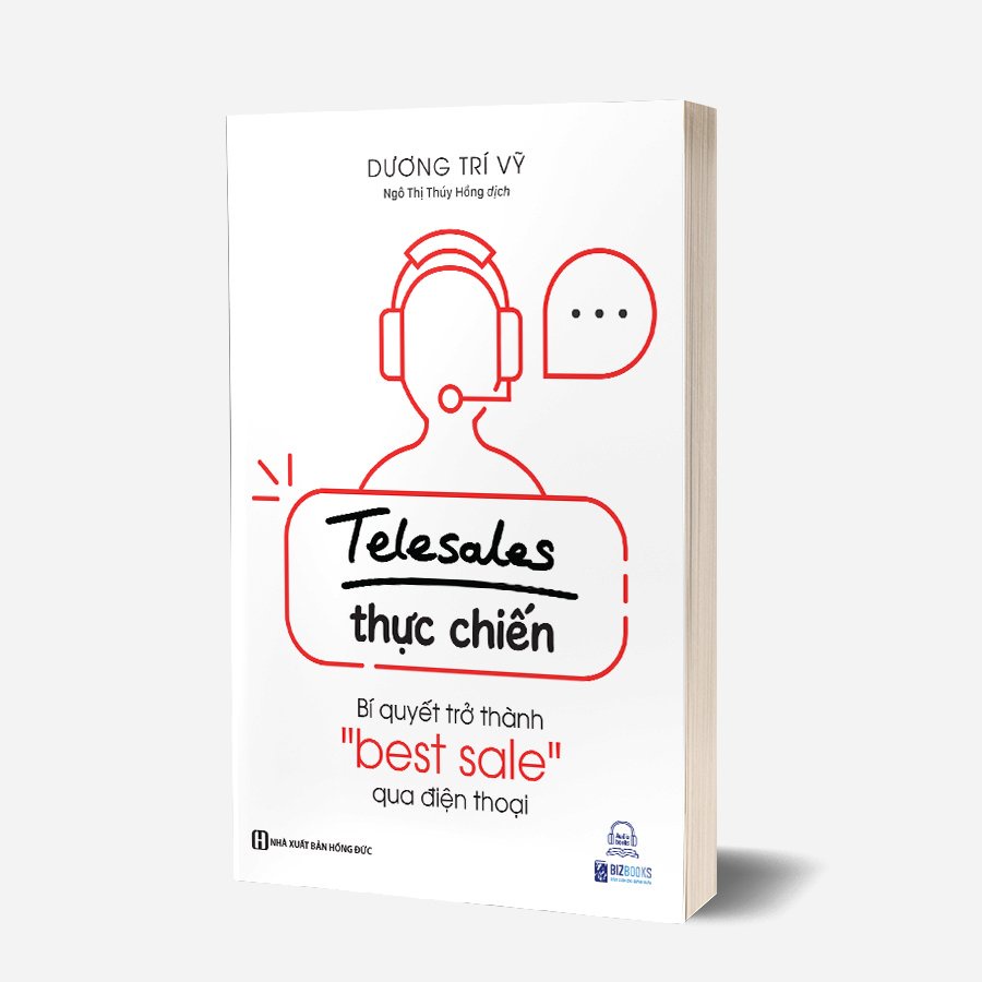 Sách Telesale thực chiến Bí quyết trở thành bestsale qua điện thoại